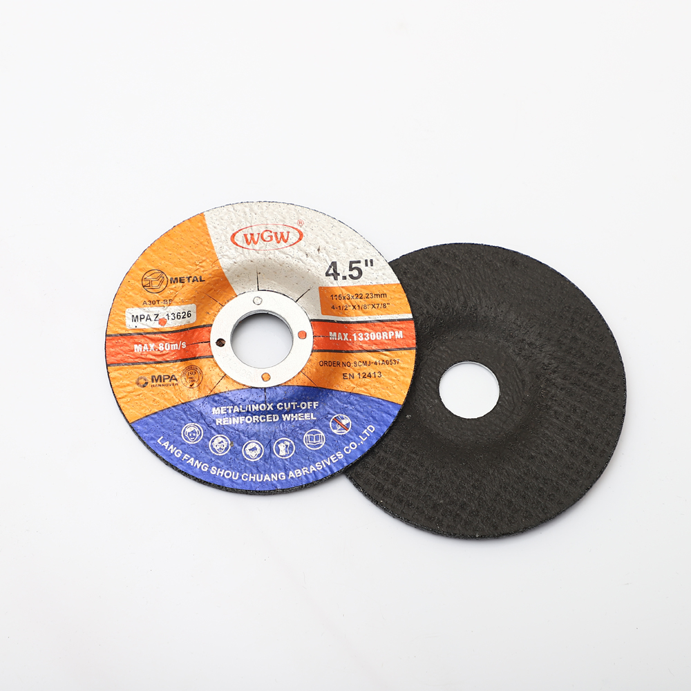WGW Long-Life 115 мм X 3,0 X 22,23 мм Металлический режущий диск 80 м/с Портативная угловая шлифовальная машина высокой твердости 